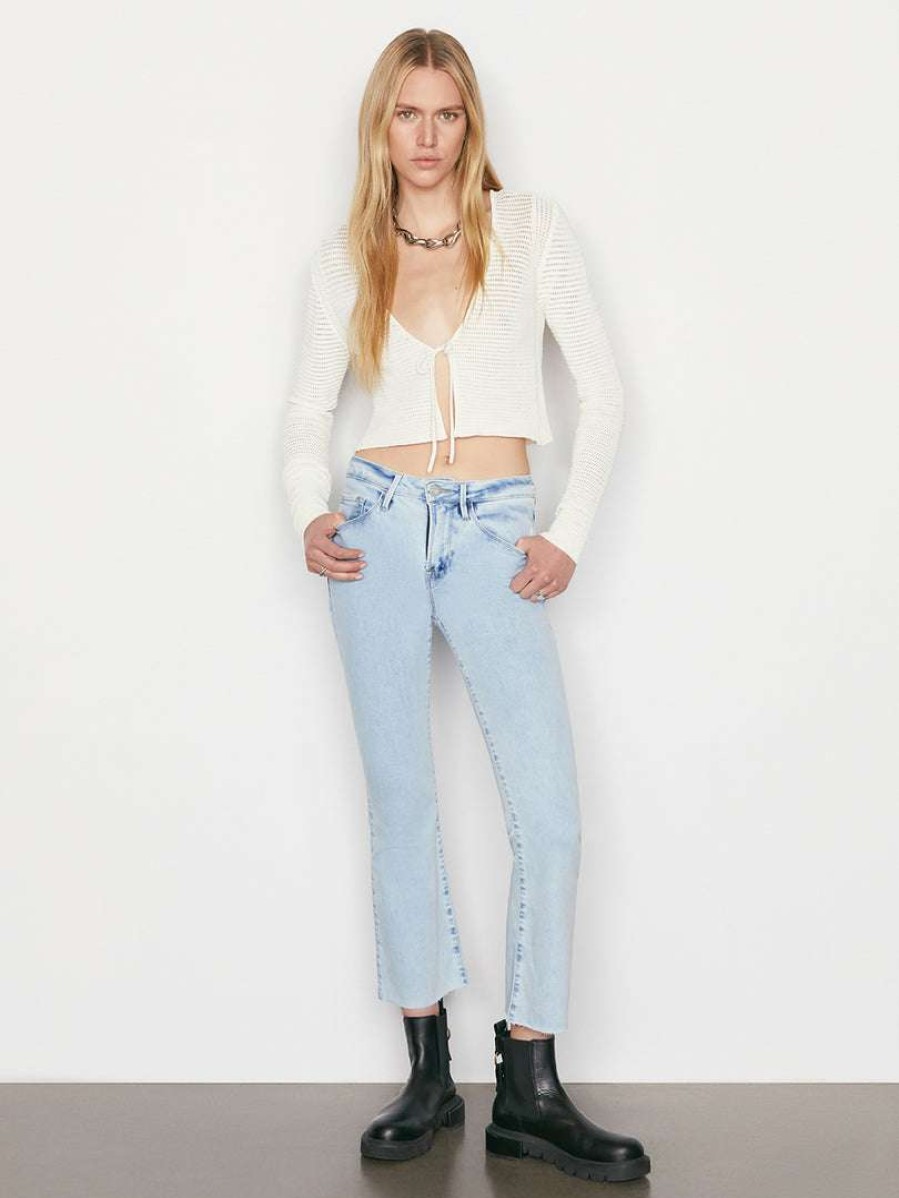 Women * | Top 10 Frame-Denim Women Le Crop Mini Boot — Atwood