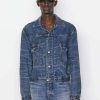 Men * | Buy Frame-Denim Vintage Trucker Jacket — Crete