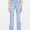 Women * | Best Pirce Frame-Denim Double Button Flare — Caye