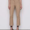 Women * | Top 10 Frame-Denim Le Crop Mini Boot Trouser — Women Dark Sand