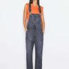 Women * | Best Sale Frame-Denim Women Classic Overall — Blackwater