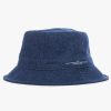 Men * | Deals Frame-Denim Denim Bucket Hat — Men Blue Indigo