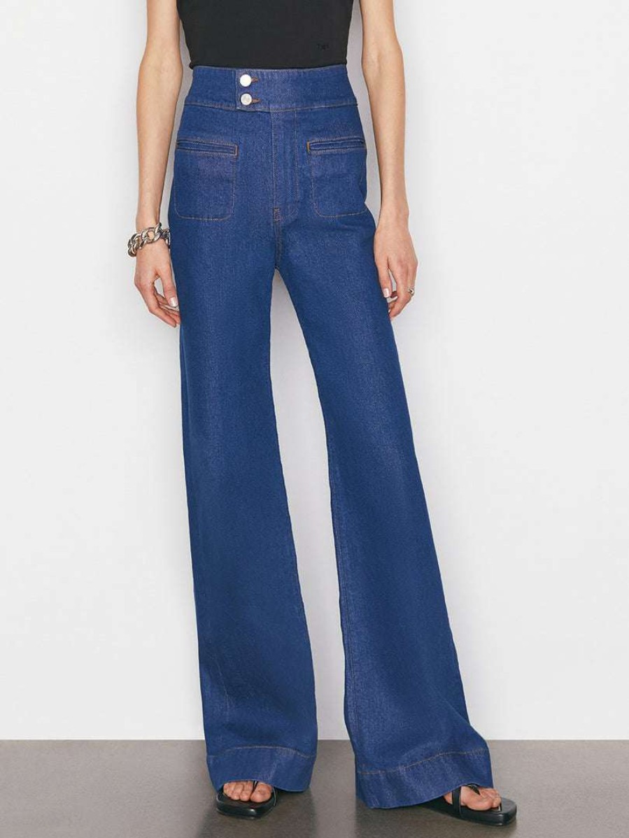 Women * | Cheapest Frame-Denim Le Hardy Wide Leg — Adele