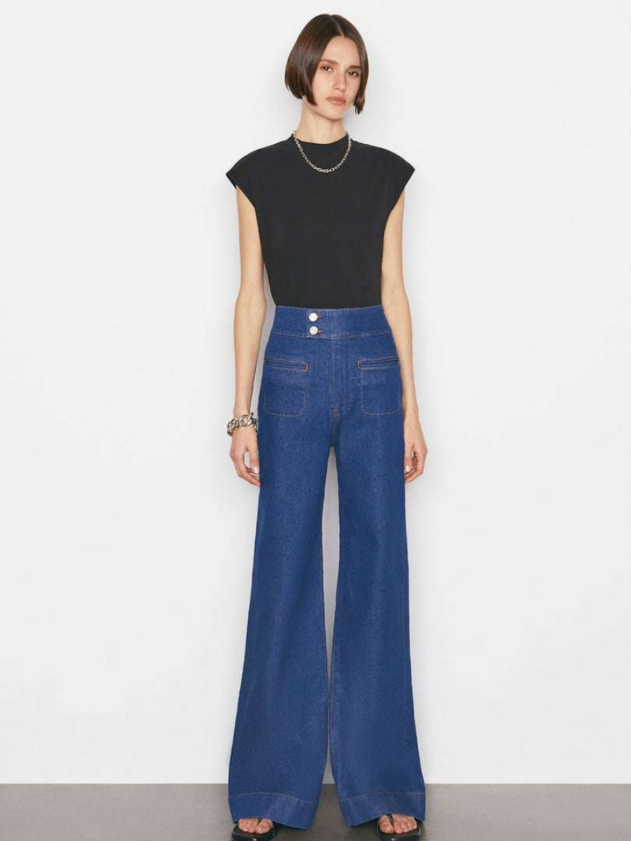 Women * | Cheapest Frame-Denim Le Hardy Wide Leg — Adele