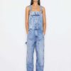 Women * | Best Sale Frame-Denim Women Utility Patch Overall — Waterway