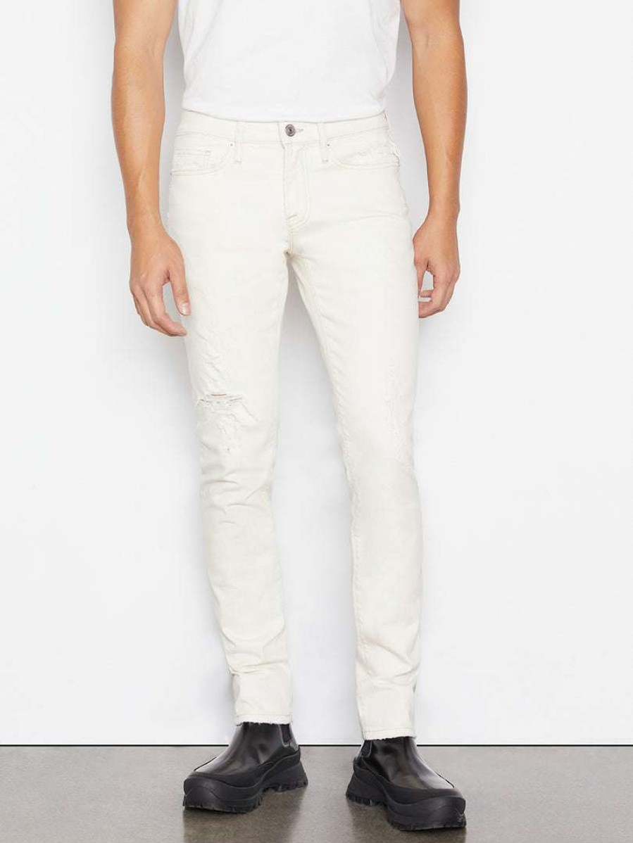 Men * | Coupon Frame-Denim L'Homme Slim — Sea Breeze Rips