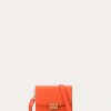 Women * | Hot Sale Frame-Denim Le Signature Mini — Orange Crush