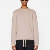 Men * | Coupon Frame-Denim The Cashmere Crewneck Sweater — Dress Rose