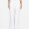 Women * | Coupon Frame-Denim Double Button Flare — Blanc