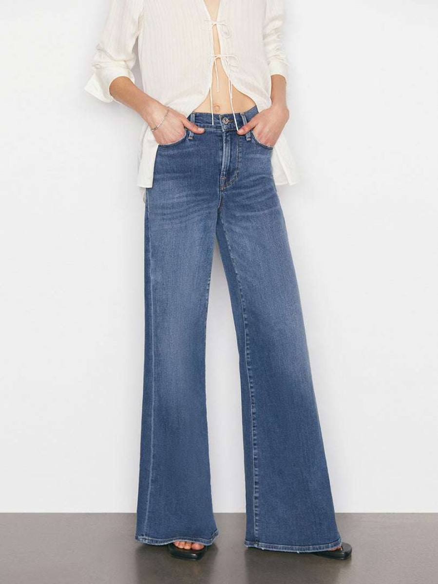 Women * | Buy Frame-Denim Le Palazzo Pant — Women Crosslane