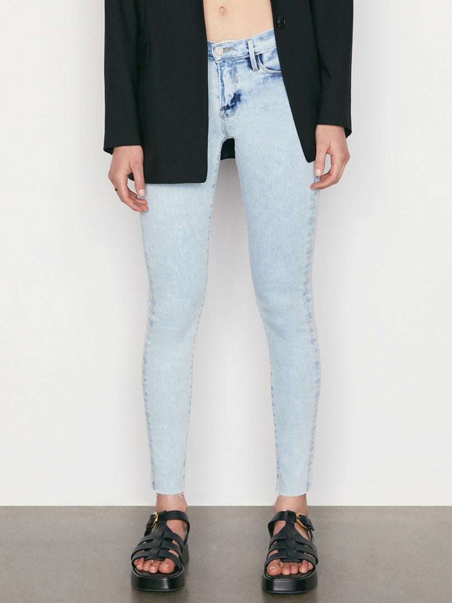 Women * | Wholesale Frame-Denim Women Le Skinny De Jeanne Crop — Atwood