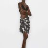 Women * | Best Deal Frame-Denim Printed Sarong — Faded Noir Multi