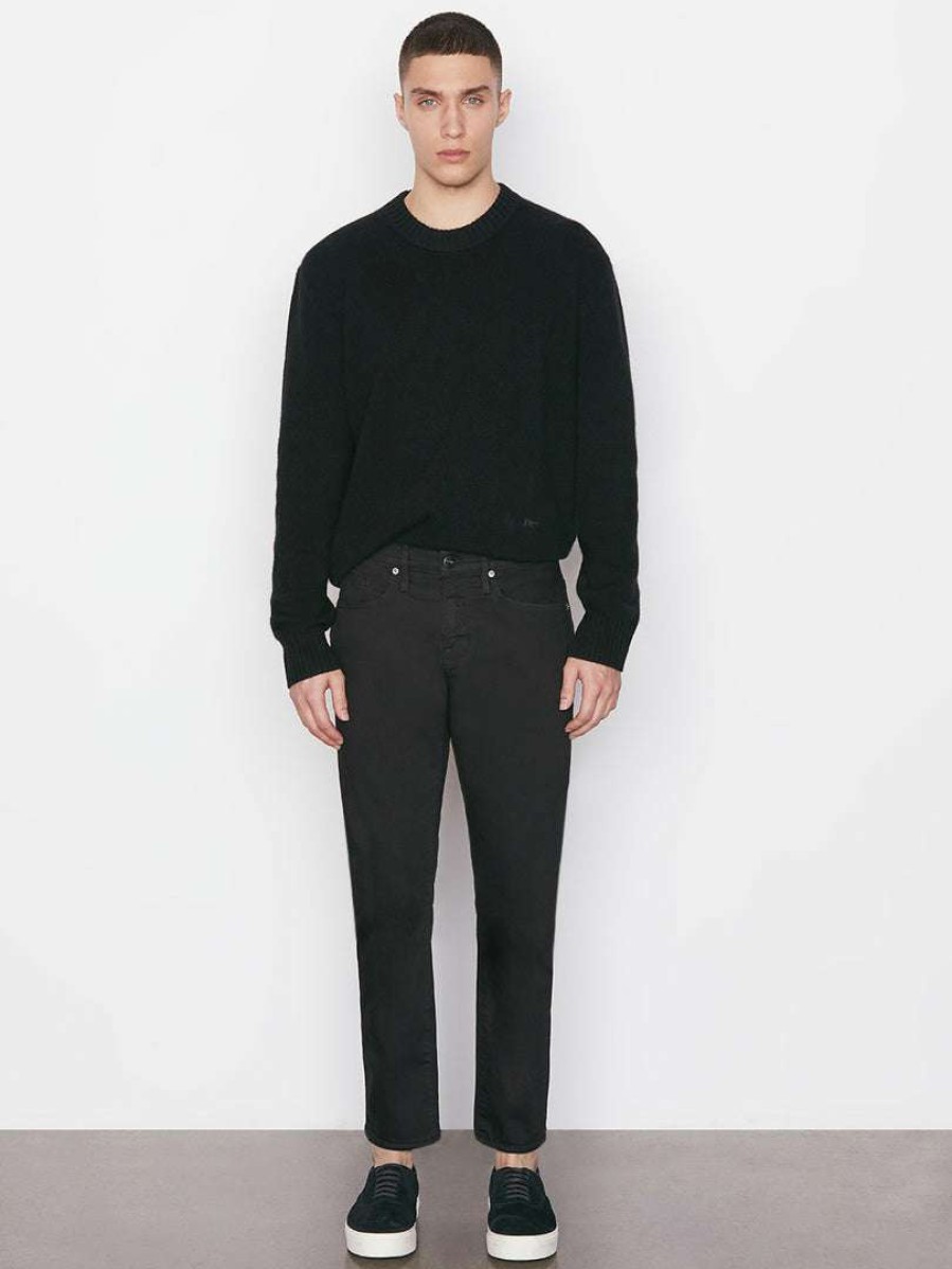 Men * | Brand New Frame-Denim Men L'Homme Slim Crop — Noir