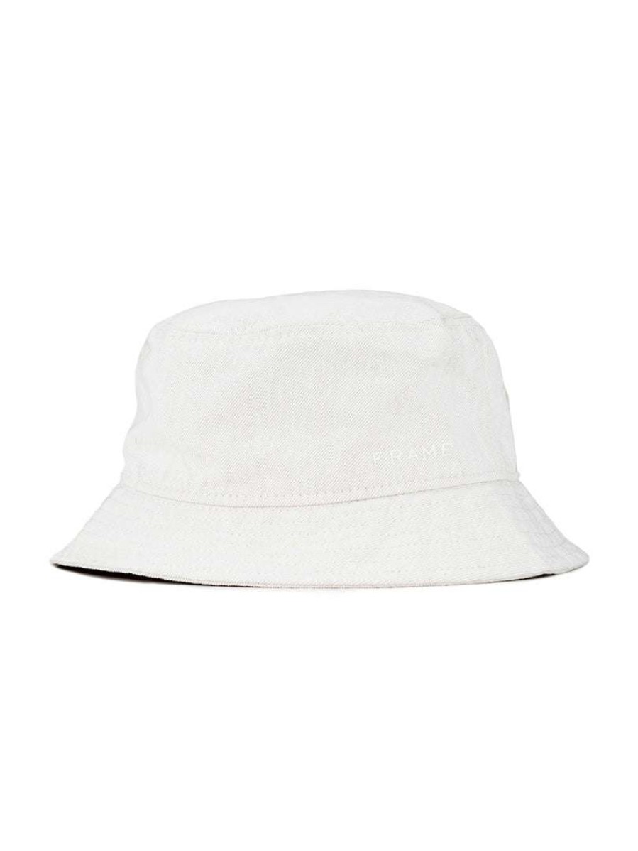 Men * | New Frame-Denim Frame Bucket Hat — Men Beige