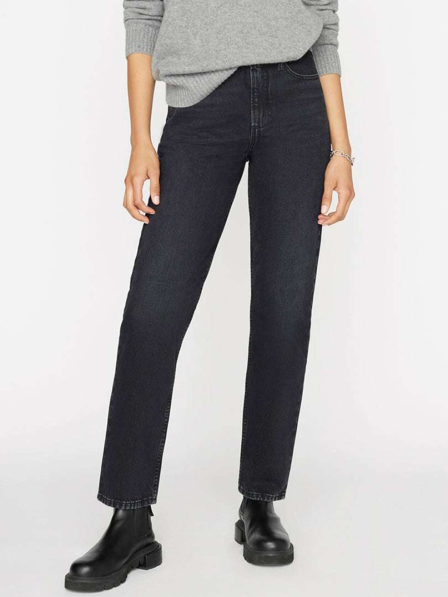 Women * | Best Reviews Of Frame-Denim High 'N' Tight Straight — Inkwell