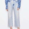 Women * | Promo Frame-Denim Women Le Jane Crop — Luster