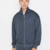 Men * | Buy Frame-Denim Tracksuit Jacket — Men Shadow Grey