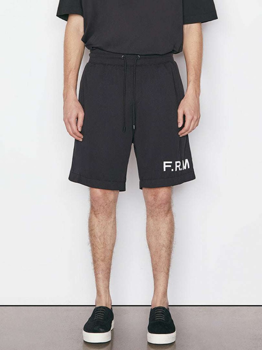 Men * | Discount Frame-Denim American Basketball Short — Men Noir