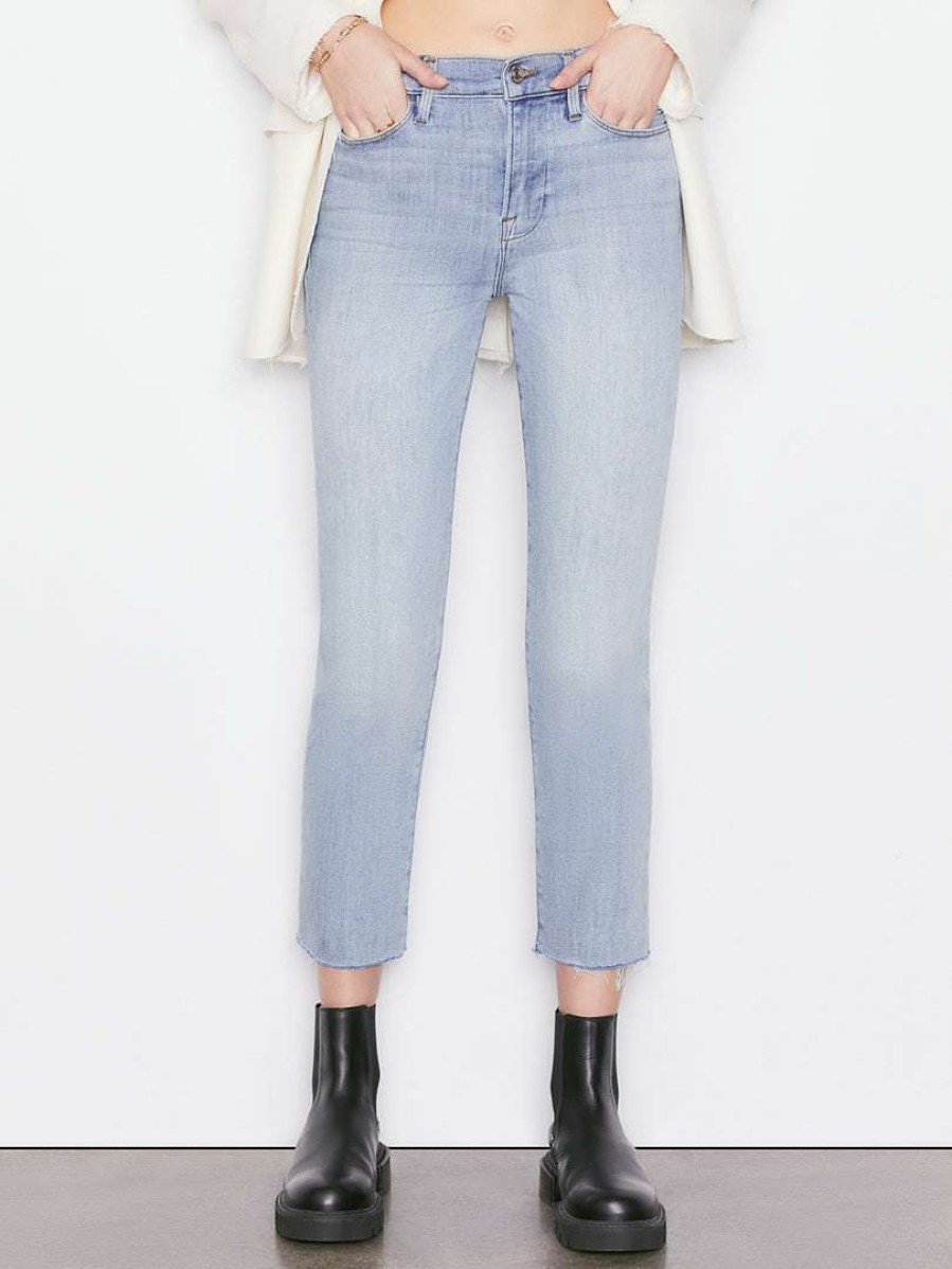 Women * | Buy Frame-Denim Le High Straight — Women Alemany