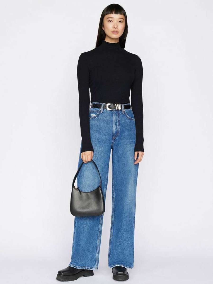 Women * | Flash Sale Frame-Denim High 'N' Tight Wide Leg — Women Stearnlee