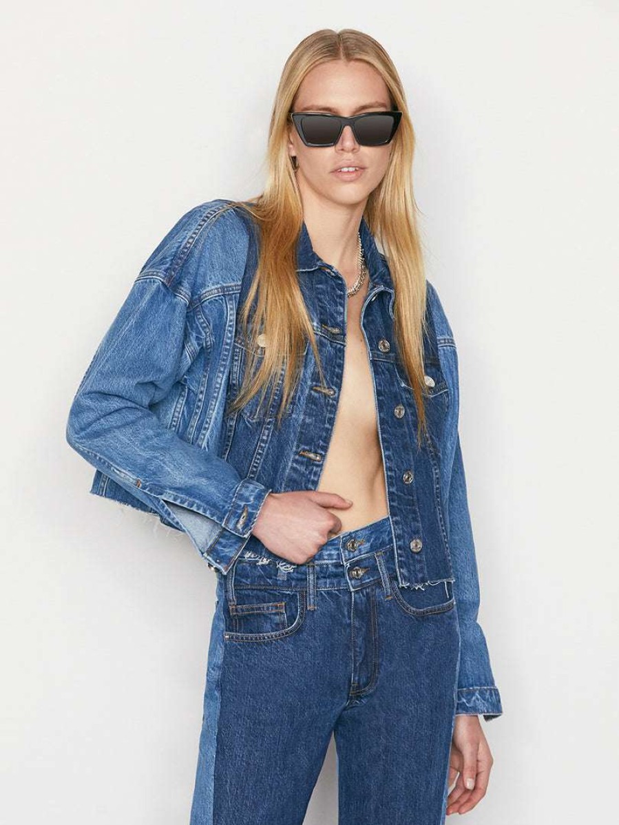 Women * | Wholesale Frame-Denim Atelier Jacket — Women Hayden Duo