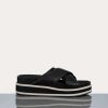 Women * | Best Sale Frame-Denim Women Le Playa Slide — Noir Multi