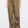 Women * | Coupon Frame-Denim Parachute Pant — Women Dark Fatigue