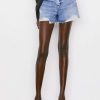 Women * | Deals Frame-Denim Le Brigette Short — Women Baines Rips