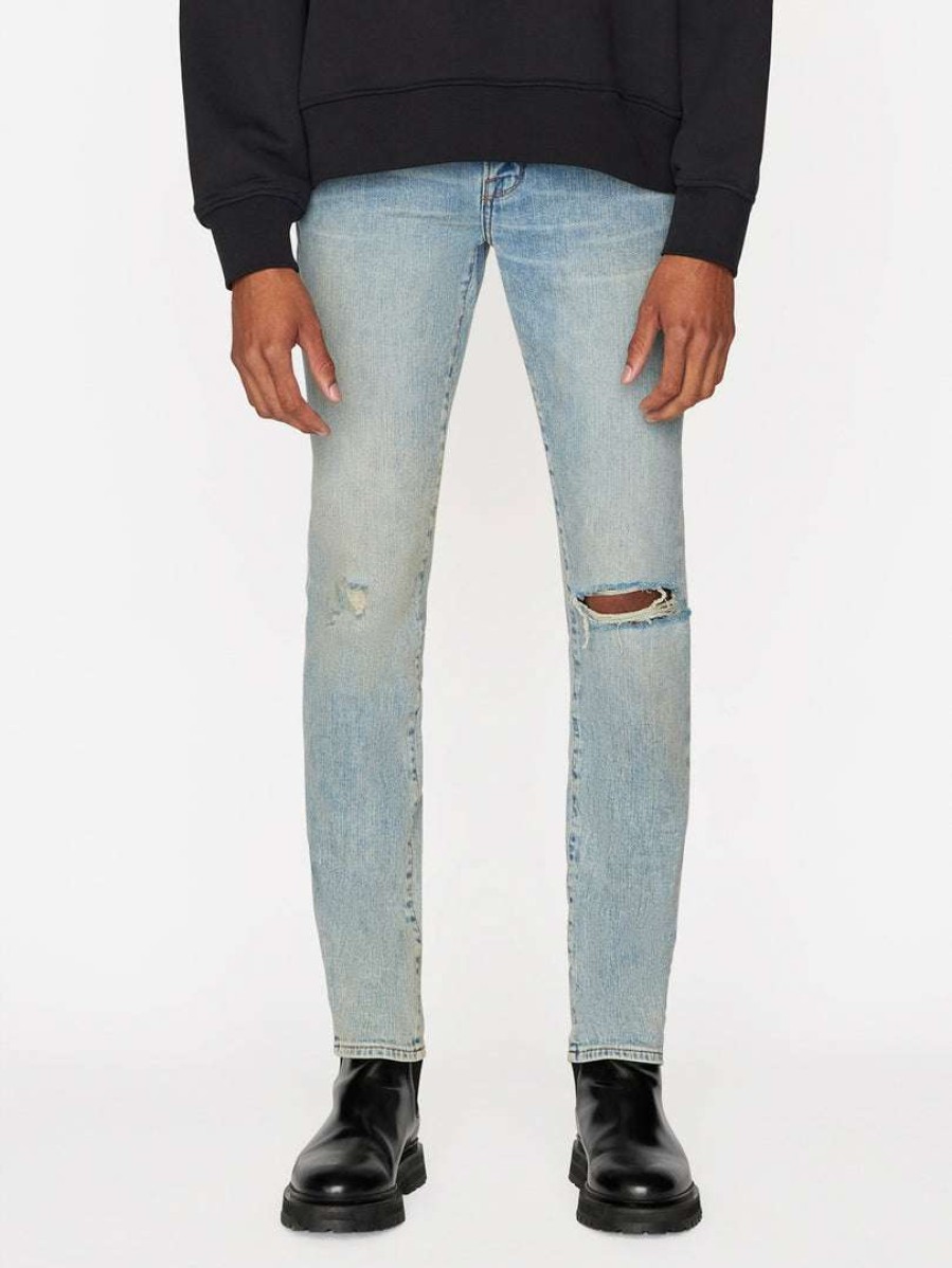 Men * | Brand New Frame-Denim L'Homme Skinny — Aspen Rips