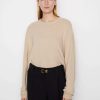 Women * | Flash Sale Frame-Denim Ilona Perfect Crew Sweater — Oatmeal Heather