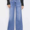 Women * | Coupon Frame-Denim Women Le Palazzo Pant — Blue Fade