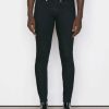 Men * | Buy Frame-Denim Jagger True Skinny — Noir