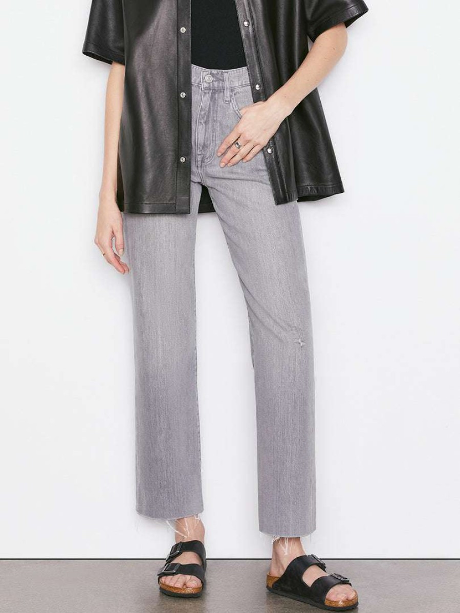 Women * | Brand New Frame-Denim Le Jane Crop — Somber