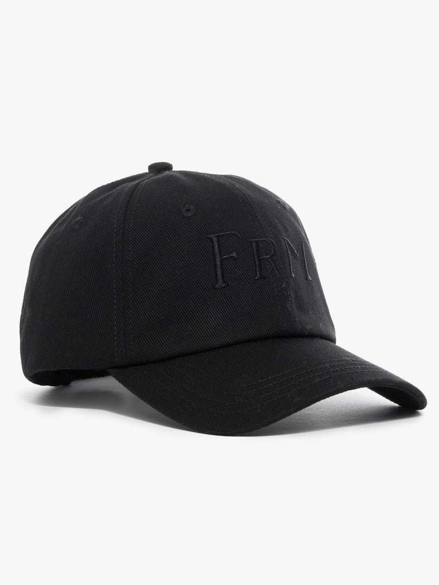 Men * | Deals Frame-Denim Frame Baseball Cap — Noir