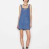 Women * | Budget Frame-Denim Micro Flare Denim Dress — Molino