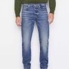 Men * | Coupon Frame-Denim The Straight Jean — Sunset Blue