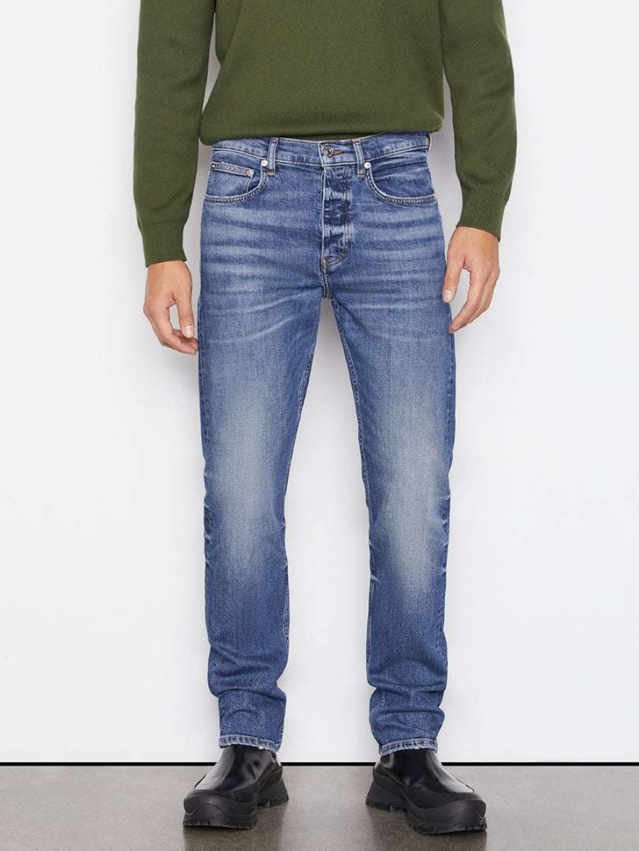 Men * | Coupon Frame-Denim The Straight Jean — Sunset Blue