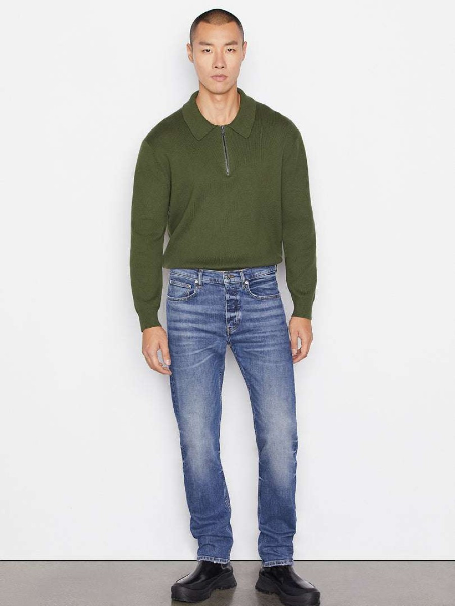 Men * | Coupon Frame-Denim The Straight Jean — Sunset Blue