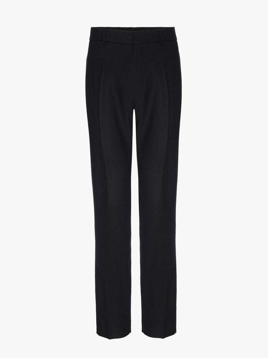 Men * | New Frame-Denim Men Wide Trouser — Noir