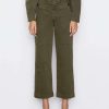 Women * | Brand New Frame-Denim Women Oversized Pocket Utility Pant — Washed Fatigue