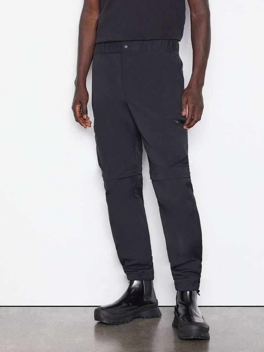 Men * | Cheap Frame-Denim Men Convertible Tech Trouser — Noir