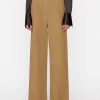 Women * | Flash Sale Frame-Denim Pleated Chino — Women Camel