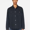 Men * | Brand New Frame-Denim Denim Shirt — Washed Placid