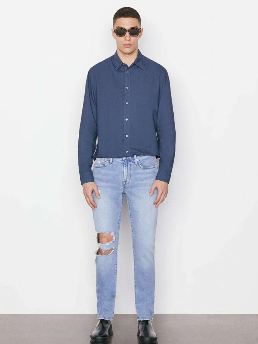 Men * | Cheap Frame-Denim Men L'Homme Slim — Bahamas Destruct