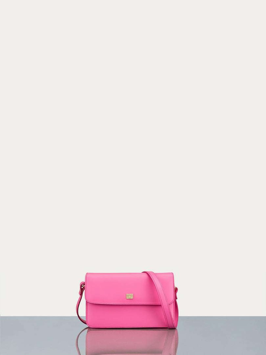 Women * | Cheap Frame-Denim Le Signature Compact Mini — Women Hot Pink