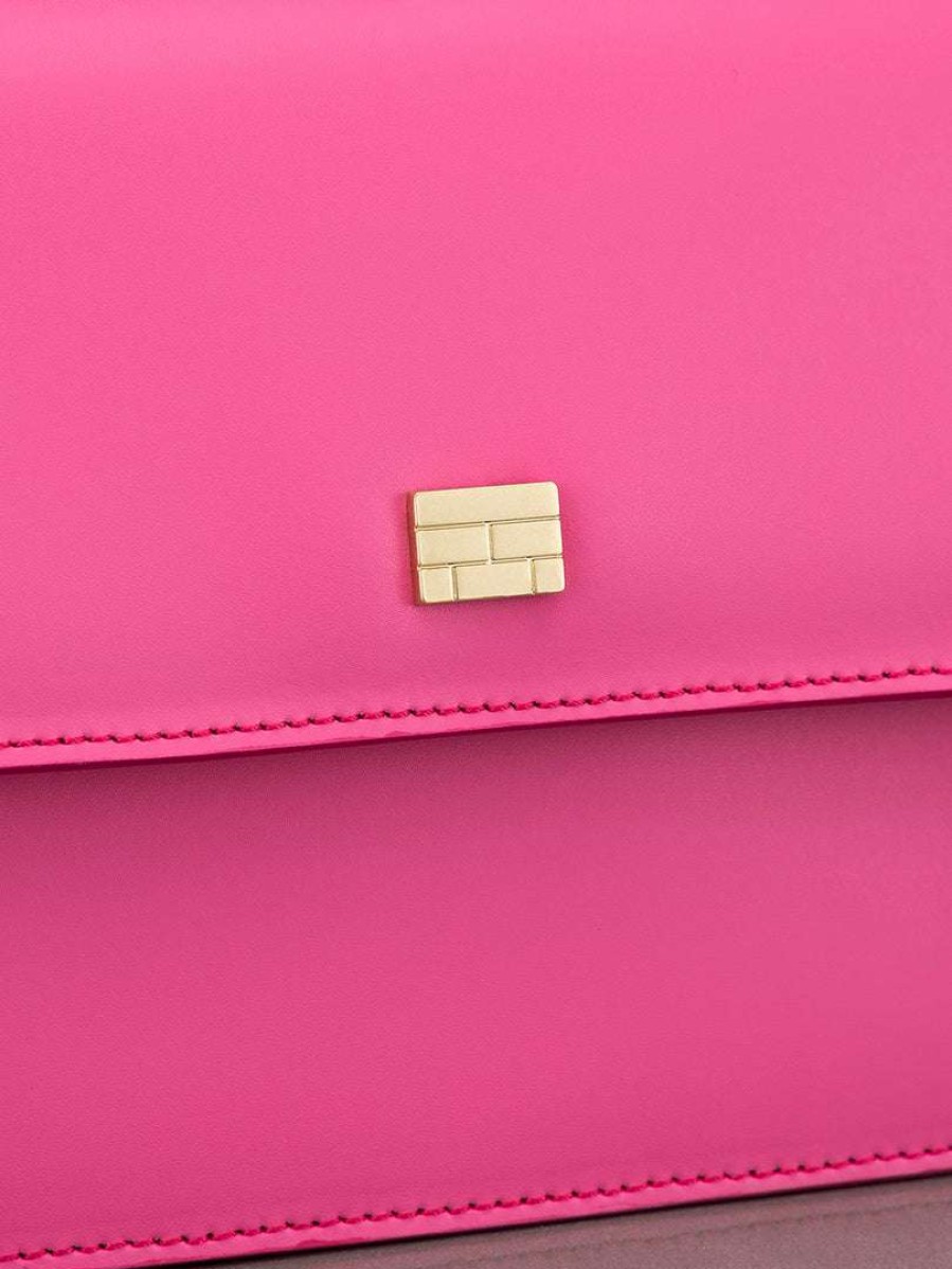 Women * | Cheap Frame-Denim Le Signature Compact Mini — Women Hot Pink