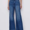 Women * | Wholesale Frame-Denim Le Baggy Palazzo — Seafarer