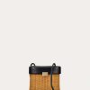 Women * | Coupon Frame-Denim Women Wicker Bag — Noir