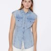 Women * | Hot Sale Frame-Denim Cutaway Arie Top — Cresthaven