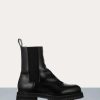 Men * | Deals Frame-Denim Men'S Modern Chelsea Boot — Noir